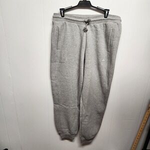 Adidas Pants Womens Medium Gray All SZN Fleece Cuffed Joggers Sweatpants HK0442